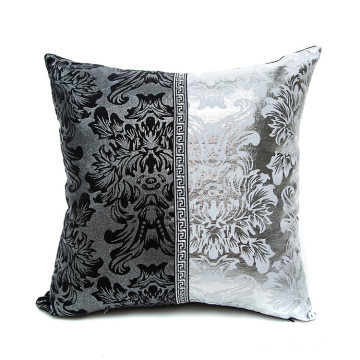 Metallic Throw Pillow Case Cushion Cover Pillowcase Home Sofa Decor Splicing Hot Silver Pillowcase